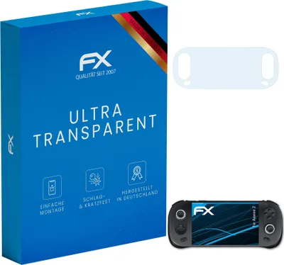 Produktbild von atFoliX FX-Clear 3x Schutzfolie kompatibel mit Ayaneo 2 Displayschutzfolie