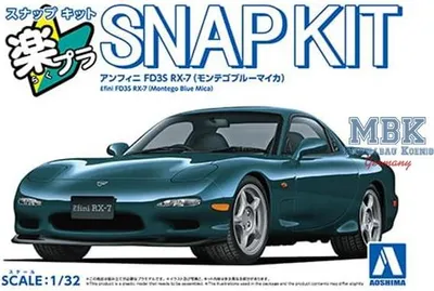 Immagine prodotto di AOSHIMA AO06555 Efini FD3S RX-7 (Montego Blue Mica)