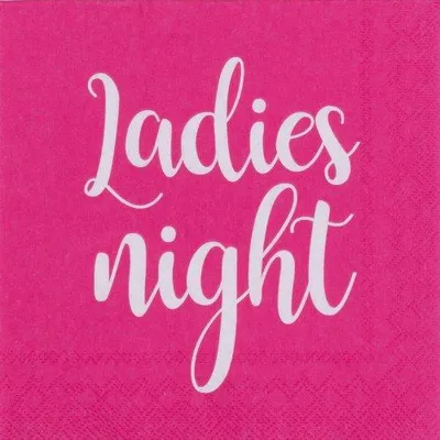 Produktbild von Räder Design Cocktailserviette Ladies Night (20-teilig)
