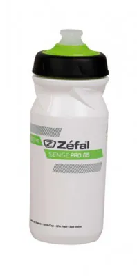 Produktbild von Zéfal Trinkflasche Sense Pro 65 650ml/22oz Höhe 193mm weiß(grün/schwarz), weiß
