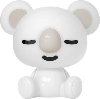 Productafbeelding van LED-tafellamp RGBW KOALA, wit, 2,5W. Verschillende witstanden en kleuren, 110lm, kunststof, afmetingen: 25x25,5x17cm, IP20, Polux