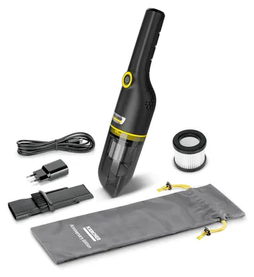 Obrázok produktu pre Kärcher 1.198-355.0, Suchý, HEPA, Filtrovanie, 78 dB, Bezvreckové, Čierna, Žltá