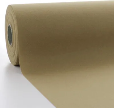 Produktbild von Airlaid Tischdeckenrolle Naturbraun, 118 cm x 25 m, 1 Stück - Mank