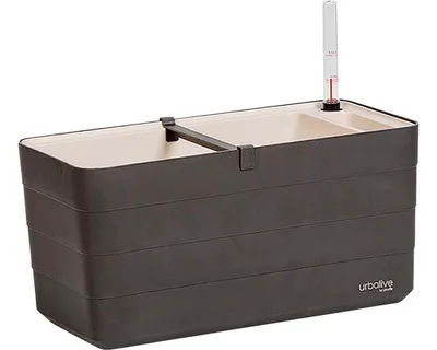 Obrázek produktu pro Samozavlažovací truhlík Berberis 40 cm antracit