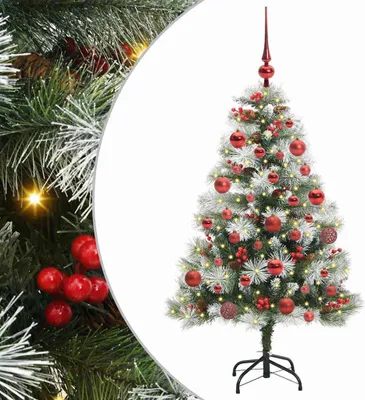 Immagine prodotto di Albero di Natale artificiale Verde e bianco 150 cm