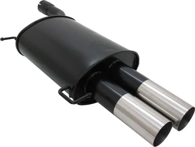 Image de Échappement sport Novus pour BMW E60 2x76mm RL-Design silencieux arrière avec ABE