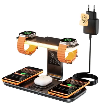 Imagen del producto de Estación de carga multifunción 7 en 1 para Apple Watch y múltiples dispositivos