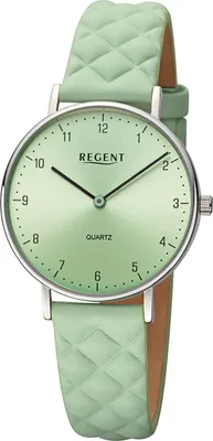 Regent BA-853 Damenuhr Quarz Mintfarben 1