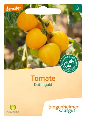 Artikelbild 2 von 'BIO Freilandtomate Duttingold' aus der Kategorie Freilandtomatensamen