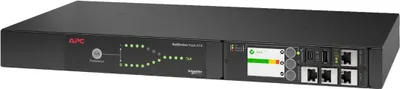 Obrázek produktu pro APC AP4450A, Montáž na rack, 1U, LCD, 10 AC zásuvky / AC zásuvek, Černá