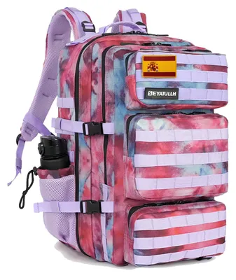 Image de Sac à dos militaire de 55 litres, camouflage, pour la randonnée