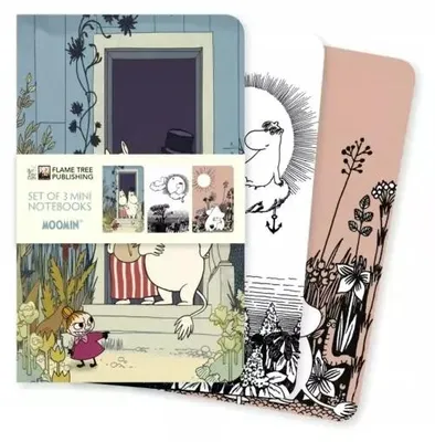 Imagen del producto de Set de 3 cuadernos mini de Moomin