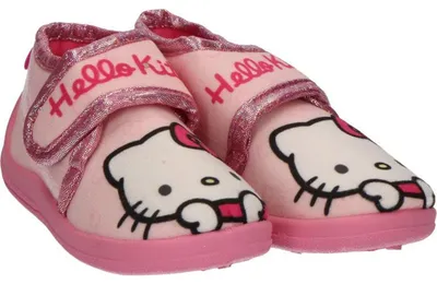 Produktbild von CERDÁ Hello Kitty Hausschuhe, Halbstiefel, bequem, weich, rutschfest, Größe 27 EU
