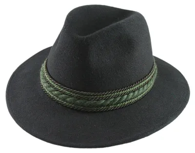 Produktbild von Faustmann Herren Wollhut Kordel schwarz 57