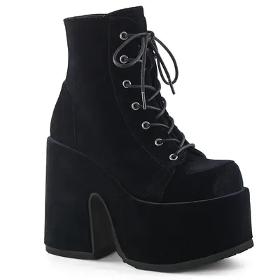 Obrázek produktu pro CAMEL-203 Dámské boty od DemoniaCult, Black , EU 41, US 11