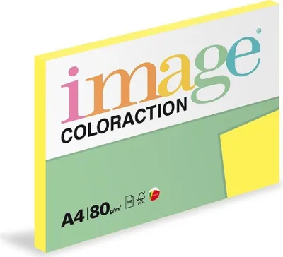 Productafbeelding van Antalis Canary - gekleurd kantoorpapier, mediumgeel, A4, 80 g/m², 100 vellen