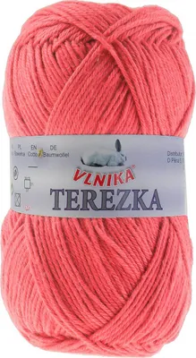 Produktbild von 50g Strickgarn Häkelgarn Terezka 100% Baumwolle Baumwollgarn Baumwollstrickgarn