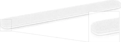 Obrázek produktu pro Pilník rovný bílý100/180 dlouhý