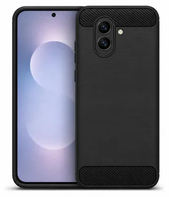 Image de Coque Simple Noir pour Samsung Galaxy S25 Edge, Image générée par une IA