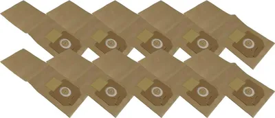 Produktbild von 10 Staubsaugerbeutel aus hochfestem Papier passend für Kärcher NT 25/1 Ap