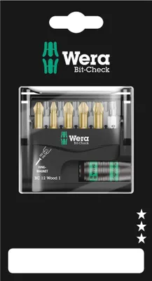 Produktbild von Wera Bit-Check 12 Wood 1