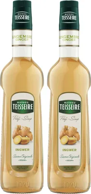 Zdjęcie produktu dla Syrop do napojów Mathieu Teisseire Ginger 0,7 l (opakowanie 2 szt.)
