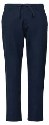 Produktbild von s.Oliver Detroit Chino Hose aus Leinenmix, Relaxed Fit, mit Elastikbund und vielseitigen Taschen