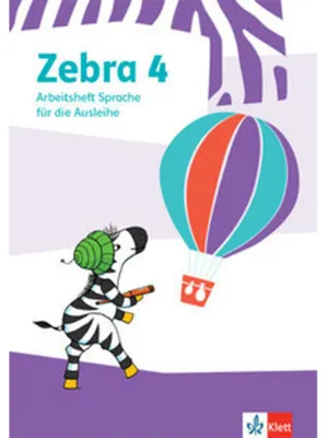 Produktbild von Zebra 4. Heft Sprache für die Ausleihe
