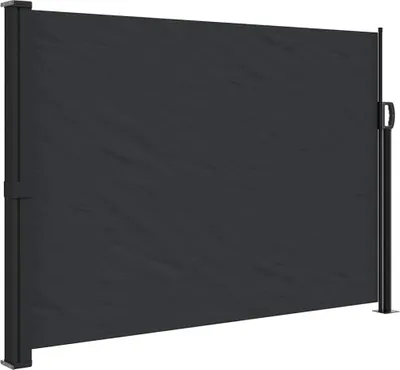Produktbild von vidaXL Seitenmarkise Ausziehbar Schwarz 140x500 cm