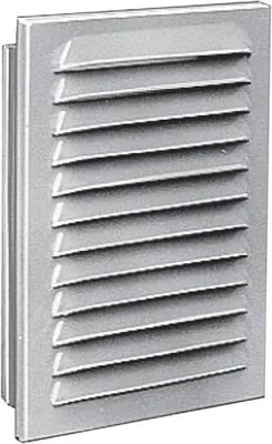 Produktbild von UPMANN Wetterschutzgitter 16x16 mit Einbaurahmen und FD, weiß sv - 56354