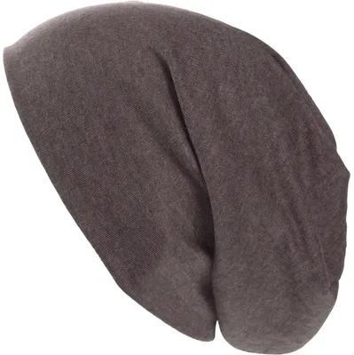 Produktbild von Leichte Beanie Mütze in 15 Farben, Einheitsgröße (56-61 cm), Länge 30 cm, 2-lagig, dehnbar