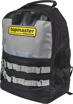 Immagine prodotto di Zaino borsa porta attrezzi utensili elettroutensili portautensili vuoto, zaino portautensili Top Master Pro