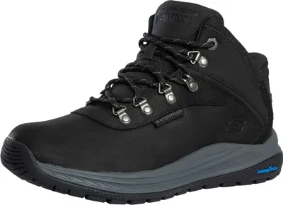 Produktbild von Skechers Wasserdichte Meroe-Stiefel zum Hineinschlüpfen in entspannter Passform, Schwarz 40 EU