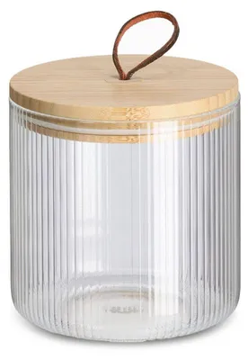 Produktbild von zeller Vorratsglas RILLEN BHT 12x12.70x12 cm