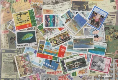 Produktbild von Briefmarken Vanuatu 25 verschiedene Marken