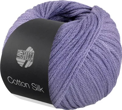 Produktbild von Lana Grossa - Baumwolle Silk 0001 veilchenblau