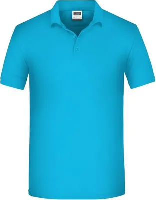 Produktbild von Pflegeleichtes und strapazierfähiges Polo turquoise, Gr. S