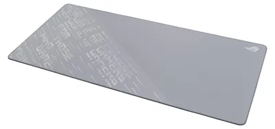 Produktbild von ASUS ROG Scabbard II Arctic Gray XXL, Grau, Muster, Tuch, Gummi, Anti-Rutsch-Basis, Gaming-Mauspad