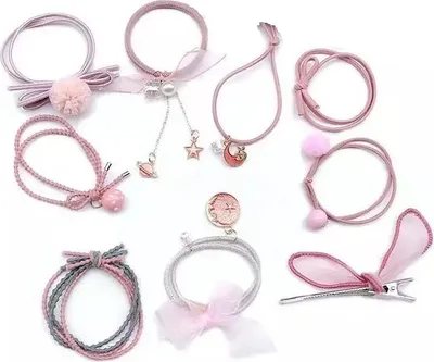 Image de Accessoires capillaires SI-19622 - Rose pour enfants KP19622