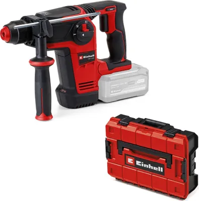 Produktbild von Einhell Profi-Bohrhammer TP-HD 18/26 Li BL-Solo Power X-Change, 18V, bürstenlos, 2,6 J, SDS-plus, de pneumatisches Schlagwerk, 4 Funktionen, Koffer, ohne Akku