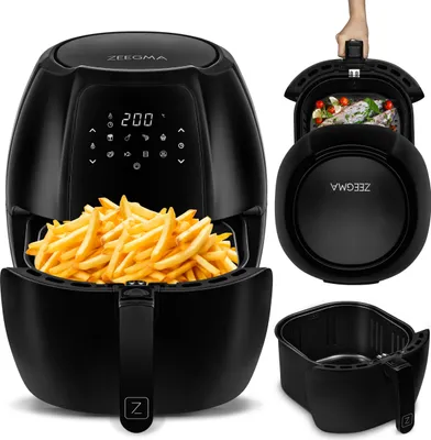 Obrázok produktu pre Fritéza Bez Tuku 7,7 L 1800 W Vzduchová Fritéza 9 Programov Veľká Kapacita