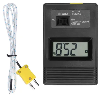 Zdjęcie produktu dla Cyfrowy miernik temperatury, wyświetlacz LCD, termometr otoczenia, przyrząd pomiarowy TM902C