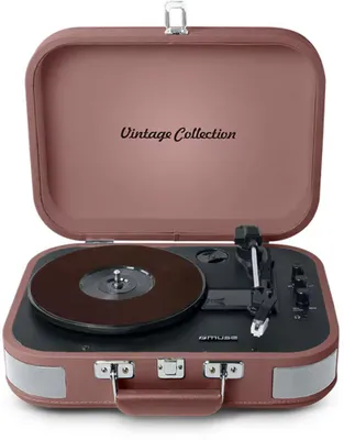 Obrázek produktu pro Muse mt-201 btp pink stereo gramofon / USB / bluetooth