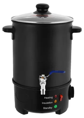 Image de Fondeur de cire, capacité de 6 l, régulation de la température, noir