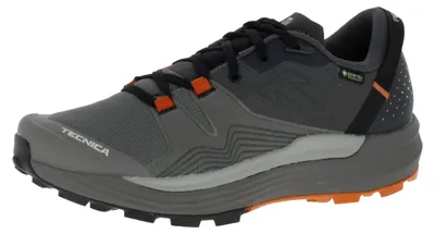 Immagine prodotto di Tecnica Spark Speed S GTX: scarpe multifunzionali impermeabili e robuste da uomo con Goretex Invisible Fit, colore DK Grey/BR Orange, taglia 42
