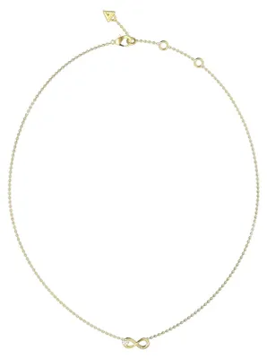 Obrázek produktu pro Dámský zlatý náhrdelník Guess infinity 46cm