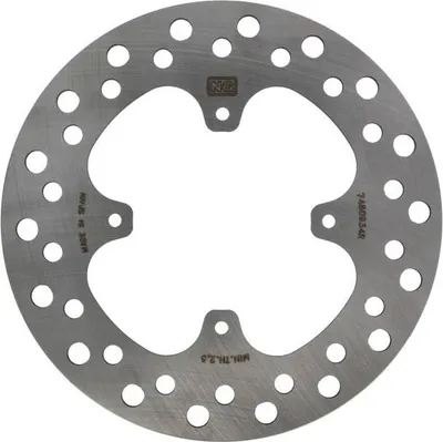 Productafbeelding van NG BRAKES remschijf rond, vast