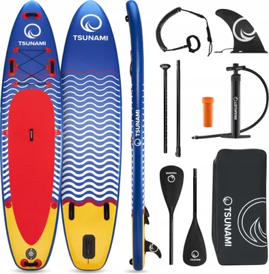 Produktbild von Sup Tsunami Board 350Cm - Set: Paddel, Aufblasbar, Sicherheitsleine