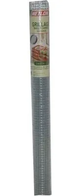 Produktbild von Grauer geschweißter Tierzaun, H.1 x B.3 m, Maschenweite H.12 x B.12,7 mm