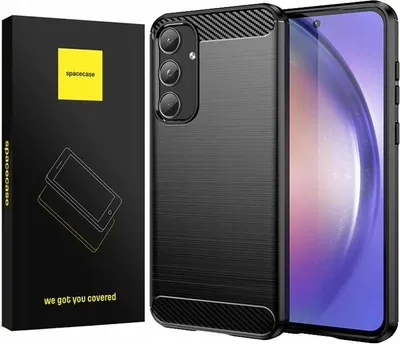 Immagine prodotto di Custodia SPACECASE Carbonio per Galaxy A55 5G nero
